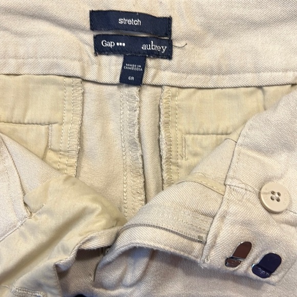 Gap beige Aubrey Stretch flare pants. Size 6R. Great shape. - Picture 2 of 2